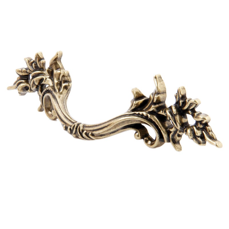 Mgoodoo 5PCS Antique Bronze Drawer Handle  French Provincial Dresser Pull Euro Style Closet Knob for Nightstand Door Cabinet Cupboard Furniture Kitchen Bathroom Bedroom - Image 3